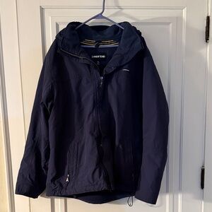 Lands' End Navy parka Jacket